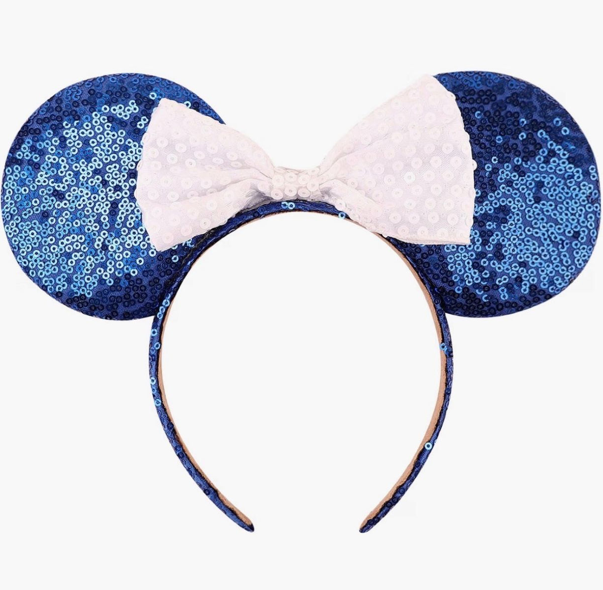 Spirit Wear Accessories - Mickey Ears - Blue Sequin