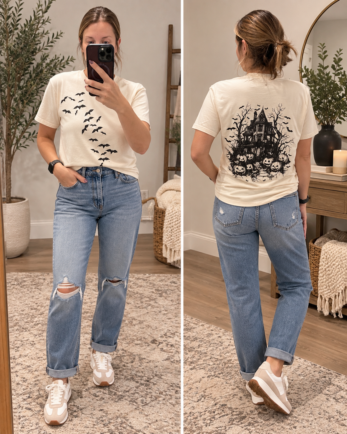 Bats Comfort Colors TShirt