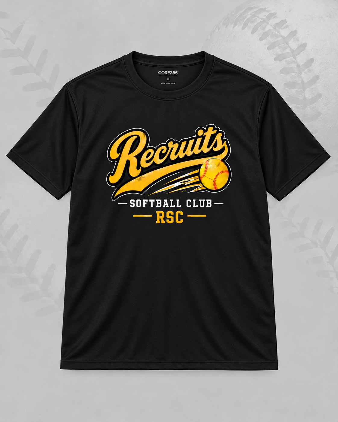 Recruits Club RSC Softball T-Shirt DryFit