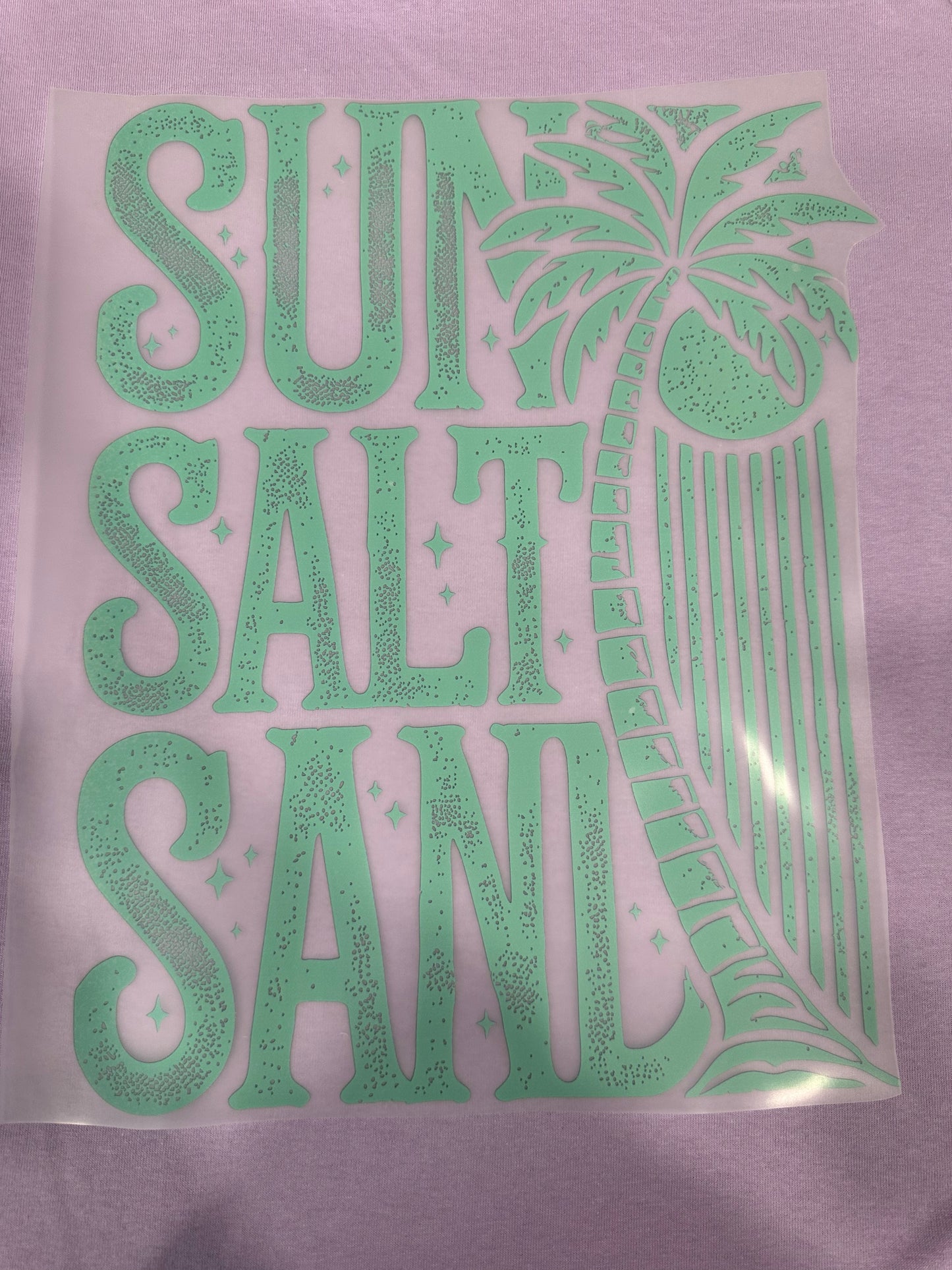 Sun Salt Sand Turquoise Sweatshirt