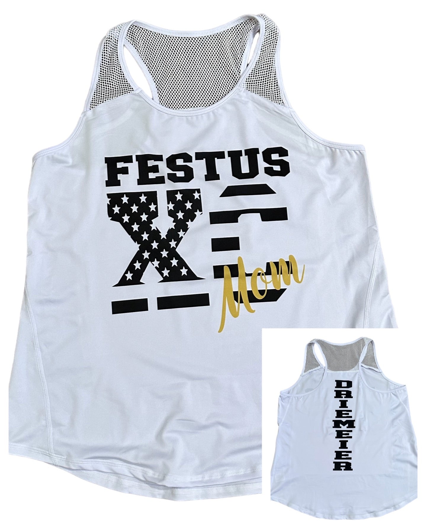 Festus Tiger Spirit Wear - Festus Tigers Cross County Athletic Tank