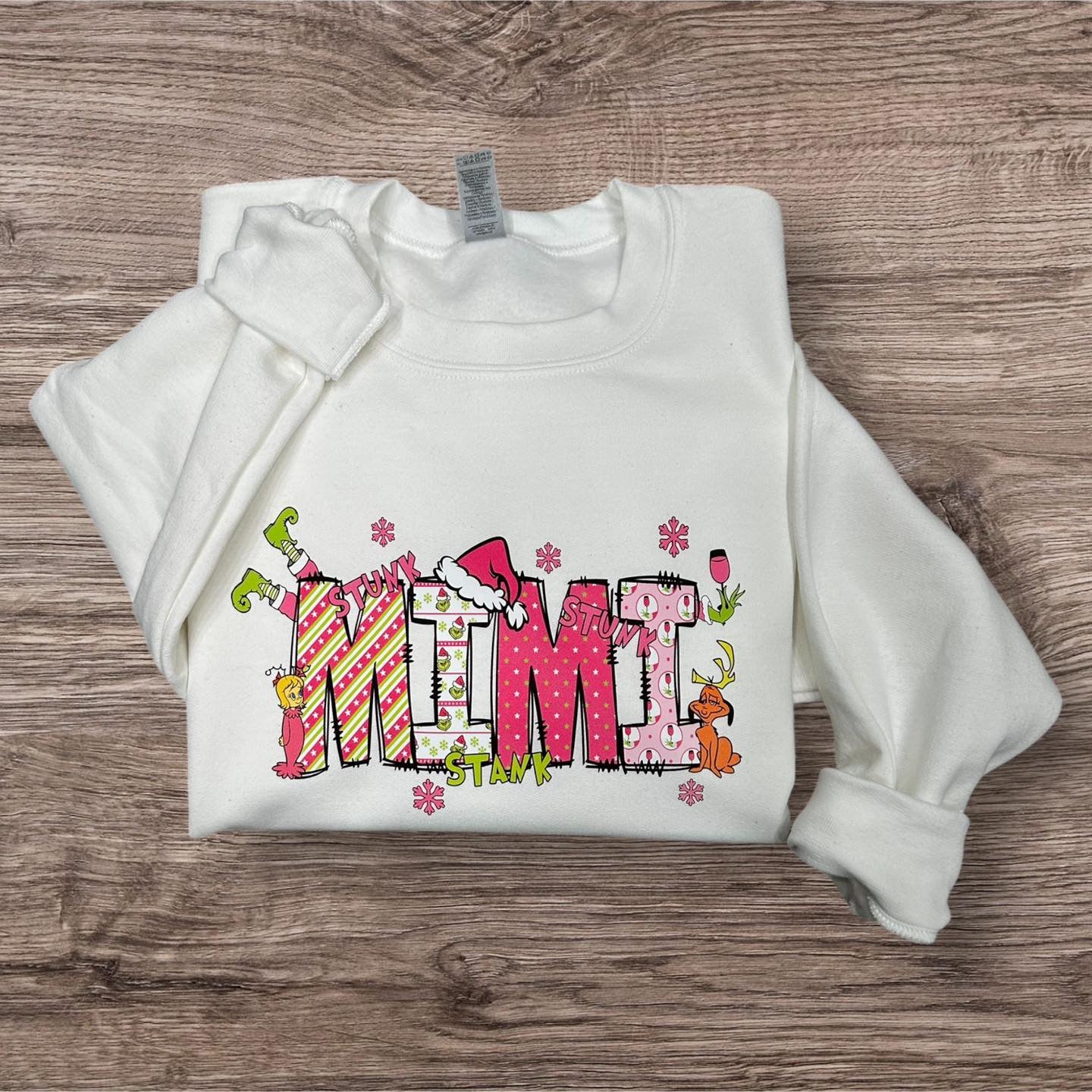 General Apparel - Christmas Personalized Grinch Crewneck