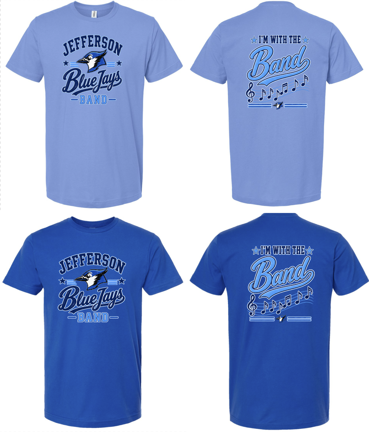 Bluejay Band - I'm with the Band TShirt