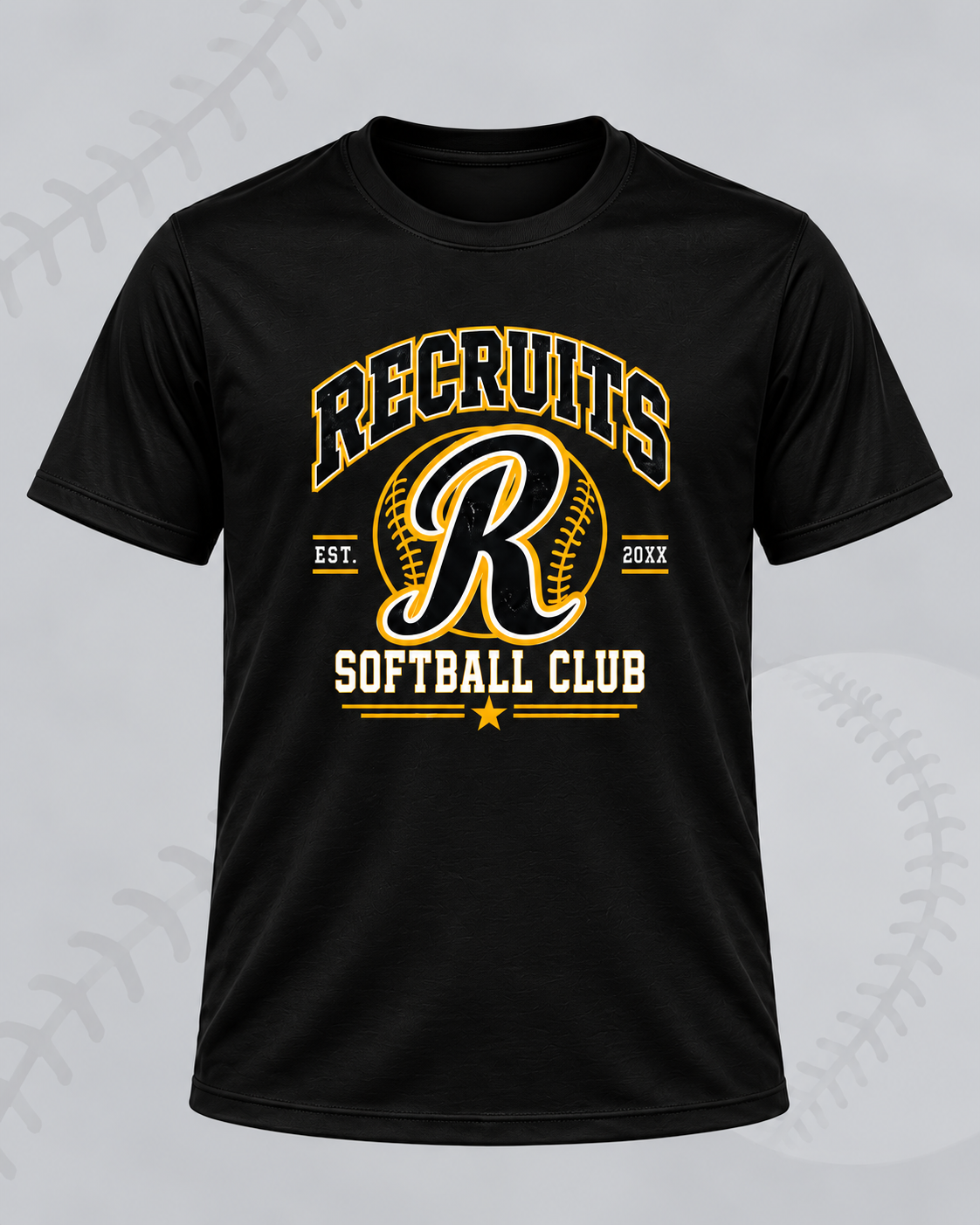 Recruits Club Softball T-Shirt