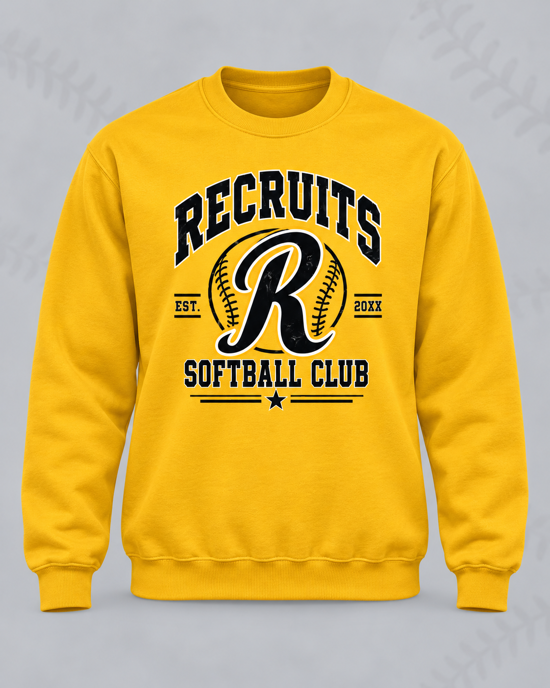 Spirit Wear - Recruits Club Softball Crewneck