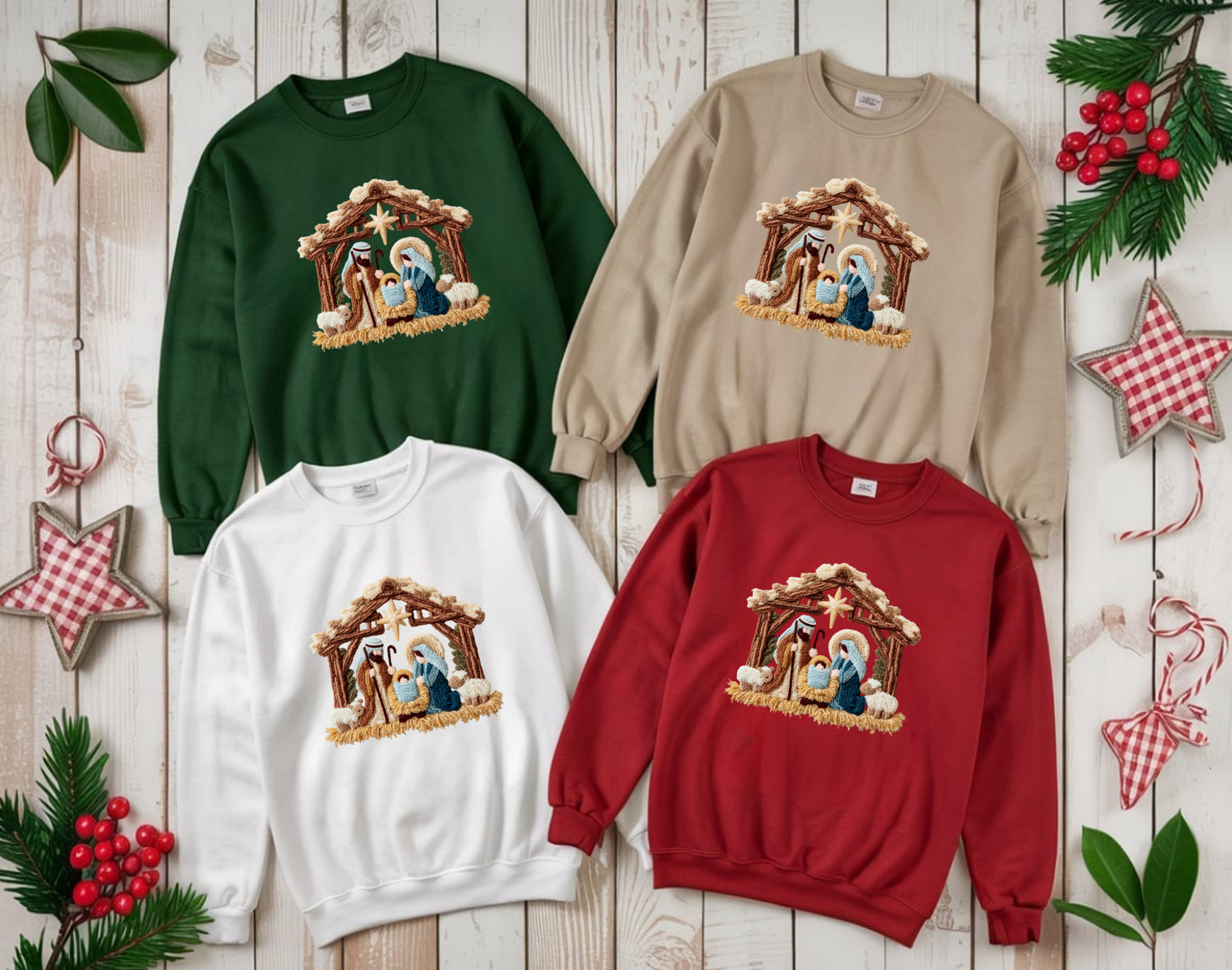 General Apparel - Christmas Nativity Scene