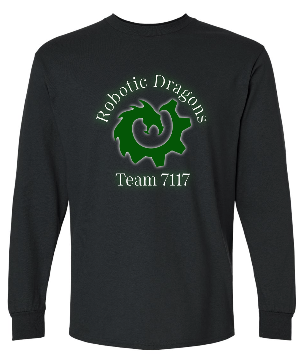 Robotic Dragons - Long Sleeve T-shirt WITHOUT Last Name