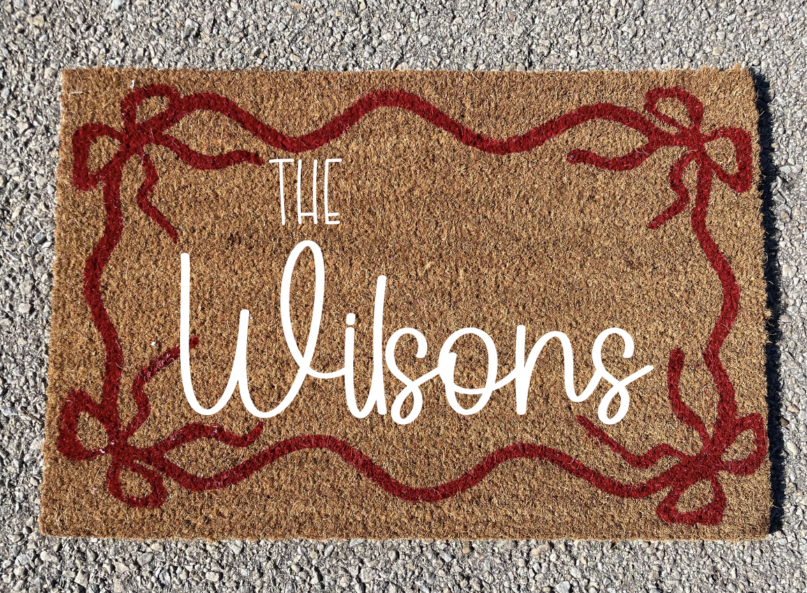 Personalized Door Mat