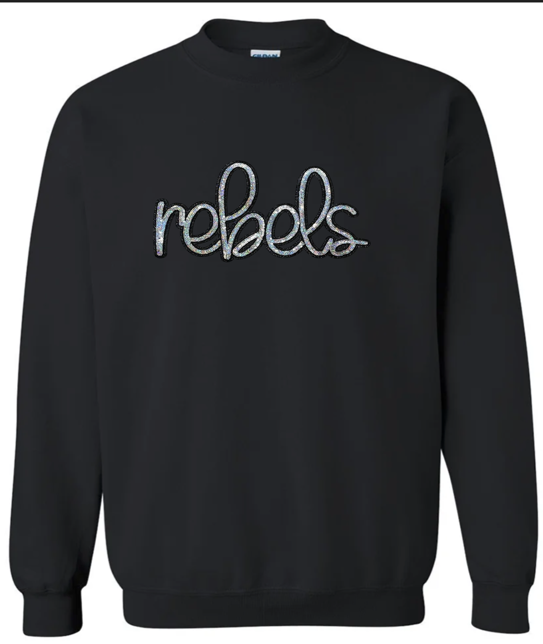 Spirit Wear - Rebels Sequins Crewneck