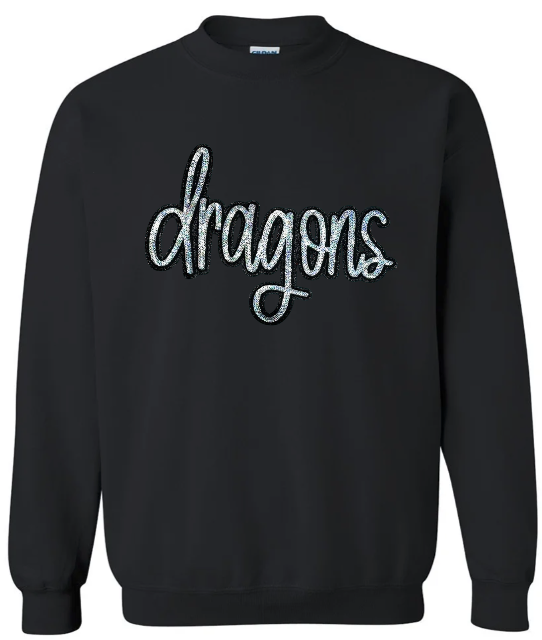 Spirit Wear - Dragons Sequins Crewneck