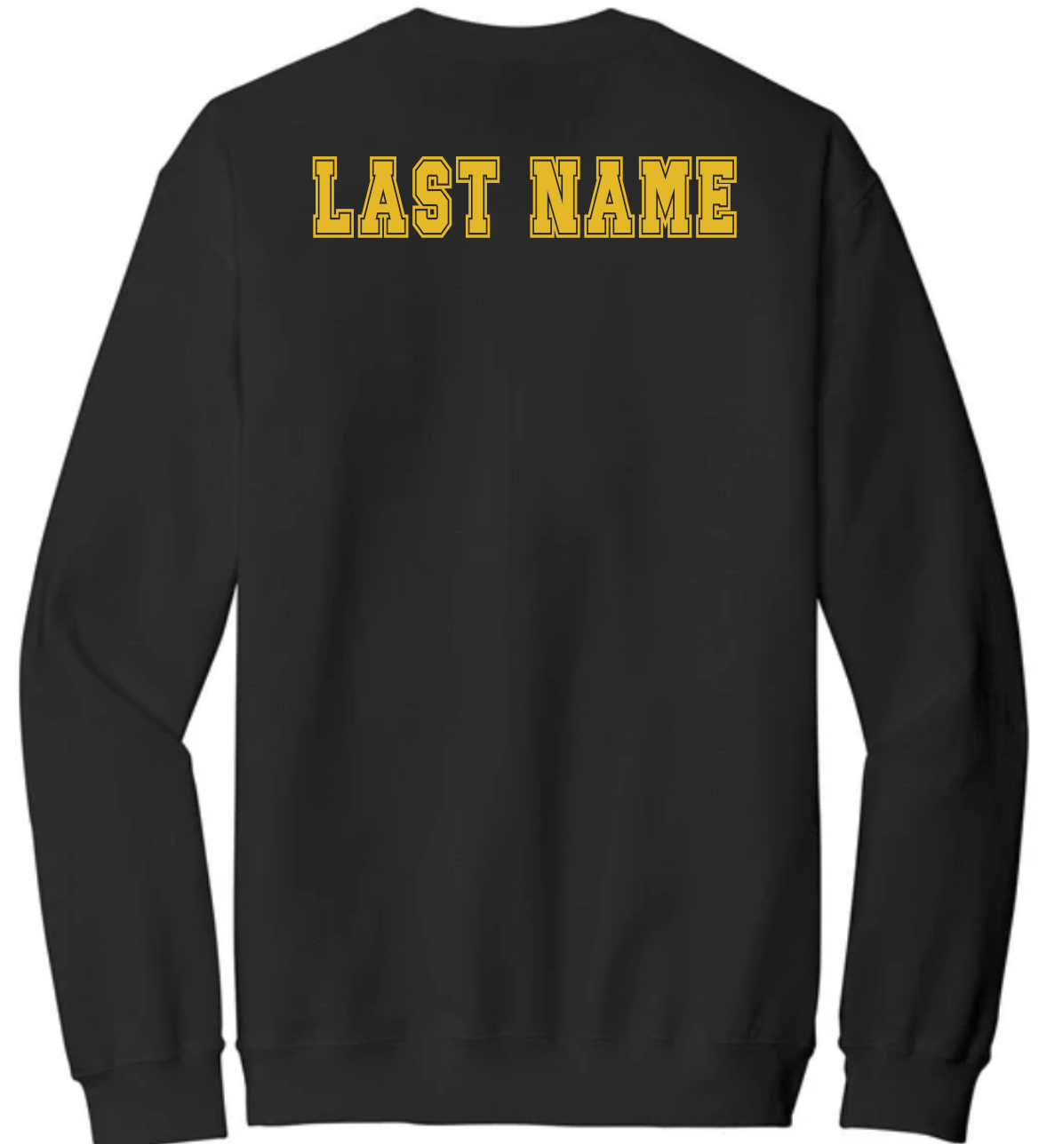 Festus Tiger Spirit Wear - Festus Tiger Cross Country Senior Crewneck Mom WITH Last Name