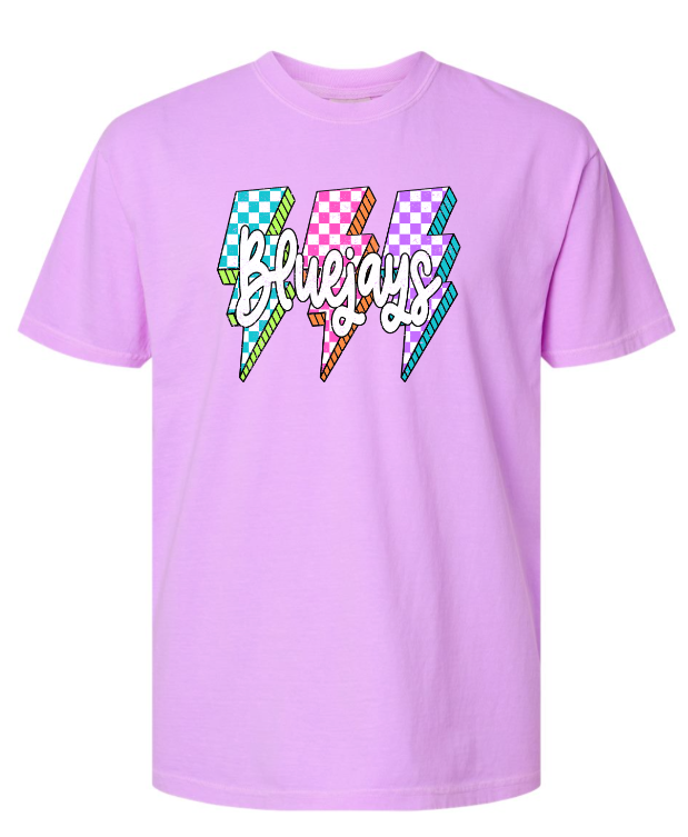 Spirit Wear - Lightning Bolt Bluejays