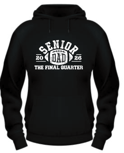 Sports - Senior Dad Hoodie The Final Quarter