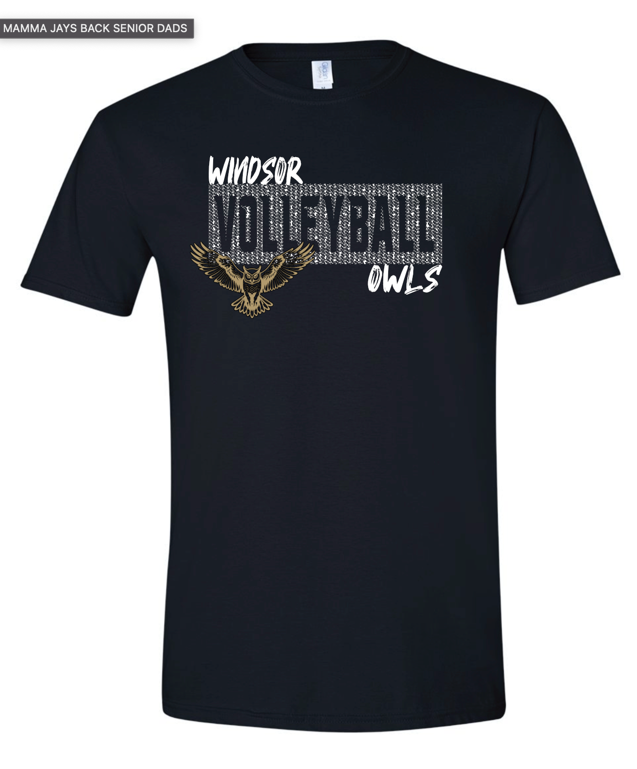 Spirit Wear - Windsor Volleyball T-Shirt WITHOUT Personalization