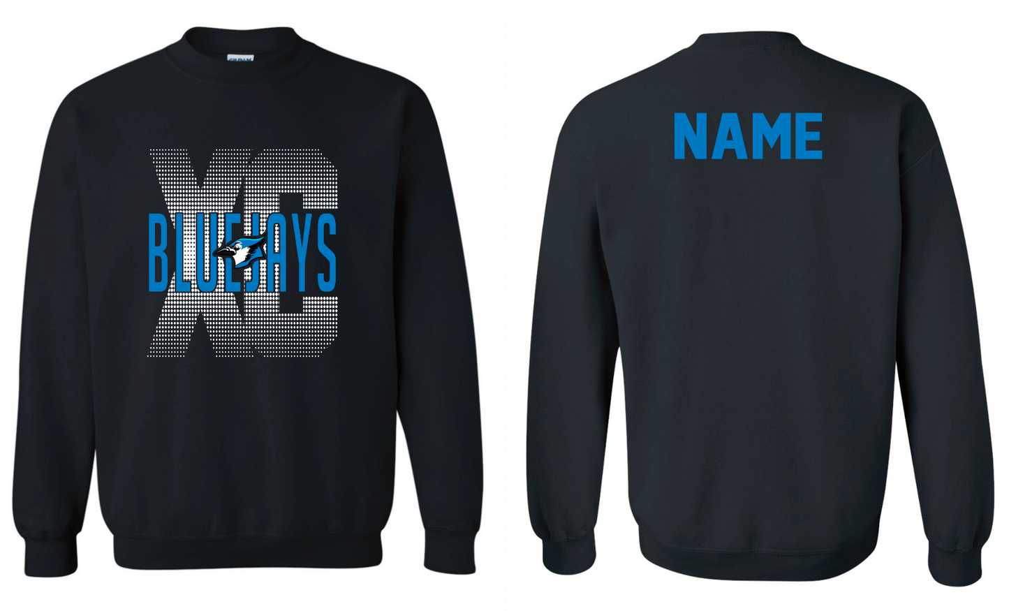 Spirit Wear - Cross Country Crewneck WITH Personalization