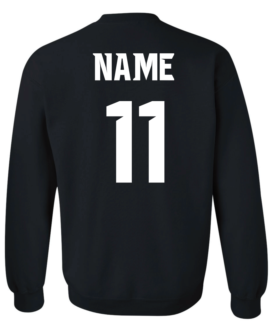 Spirit Wear - Football Crewneck WITH Personalization