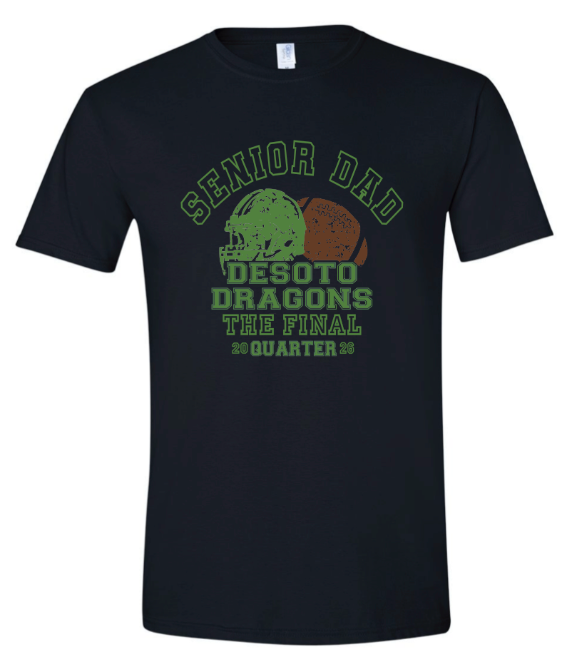 Dragons Football - Senior Dad Shirt