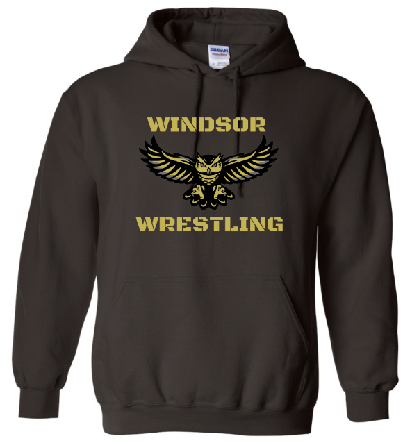 Windsor Boys Wrestling - Hoodie WITHOUT Last Name