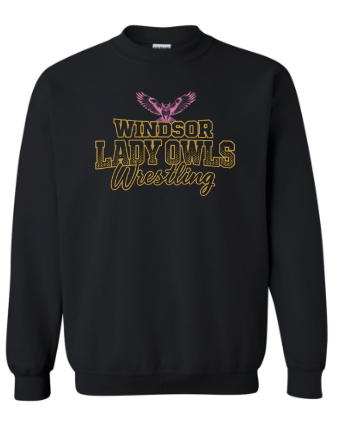 Windsor Girls Wrestling - Crewneck WITHOUT Last Name
