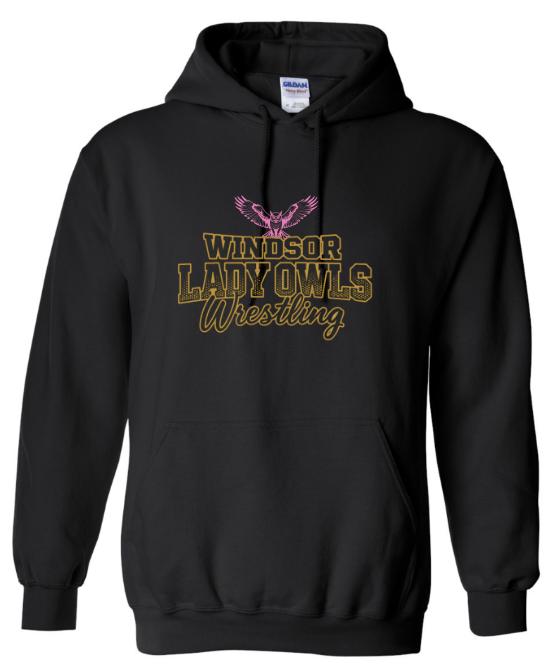 Windsor Girls Wrestling - Hoodie WITHOUT Last Name
