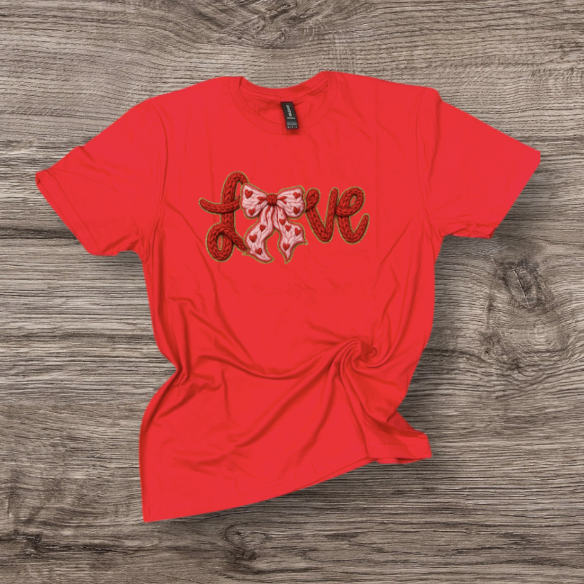 Valentines - Love with Bow