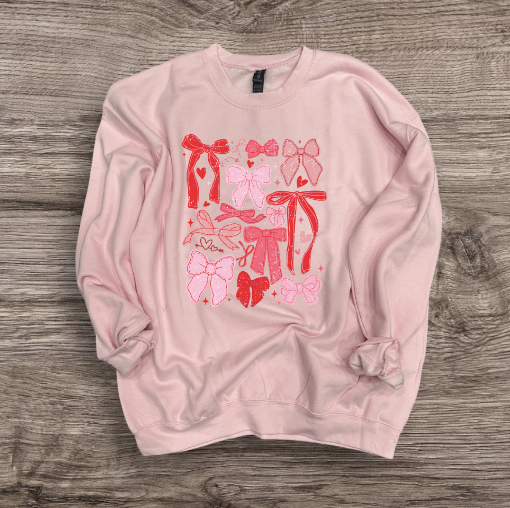 Valentines - Pink Bows
