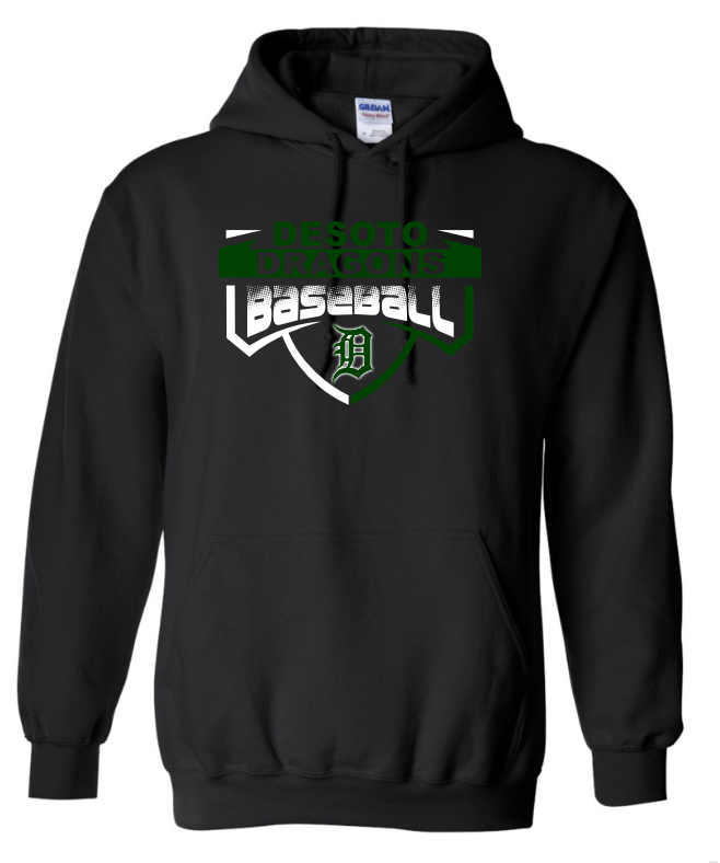 DeSoto Baseball Hoodie WITHOUT Name