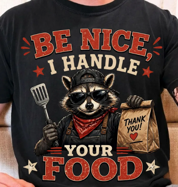 Baisch - Be Nice I Handle Your Food Long Sleeve