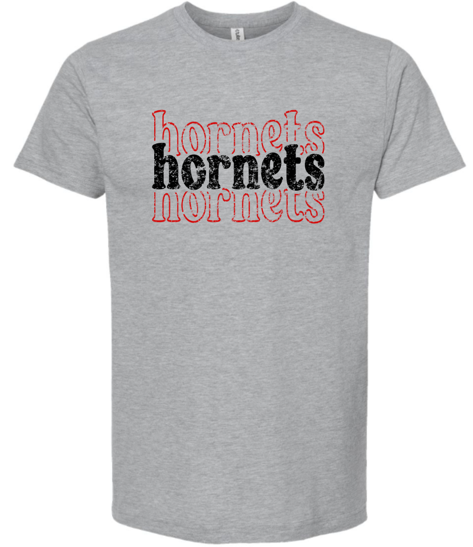 Mascot T-Shirt Stacked Hornets