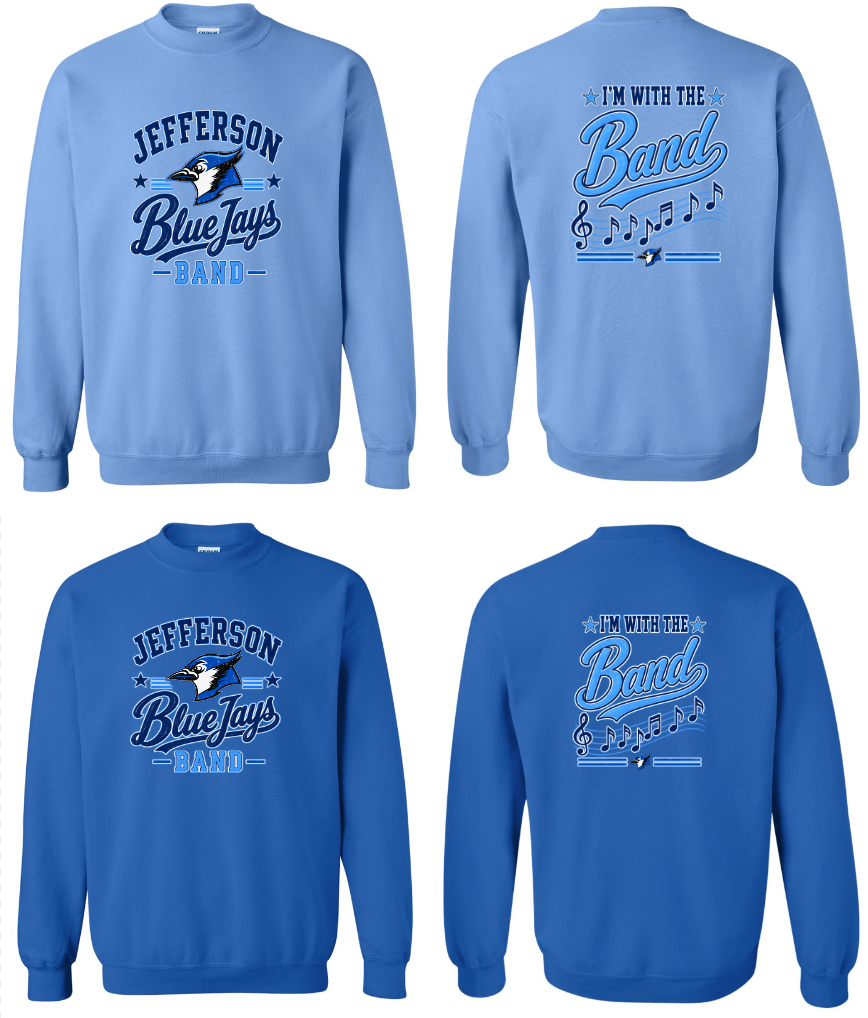Bluejay Band - I'm with the Band Sweatshirt
