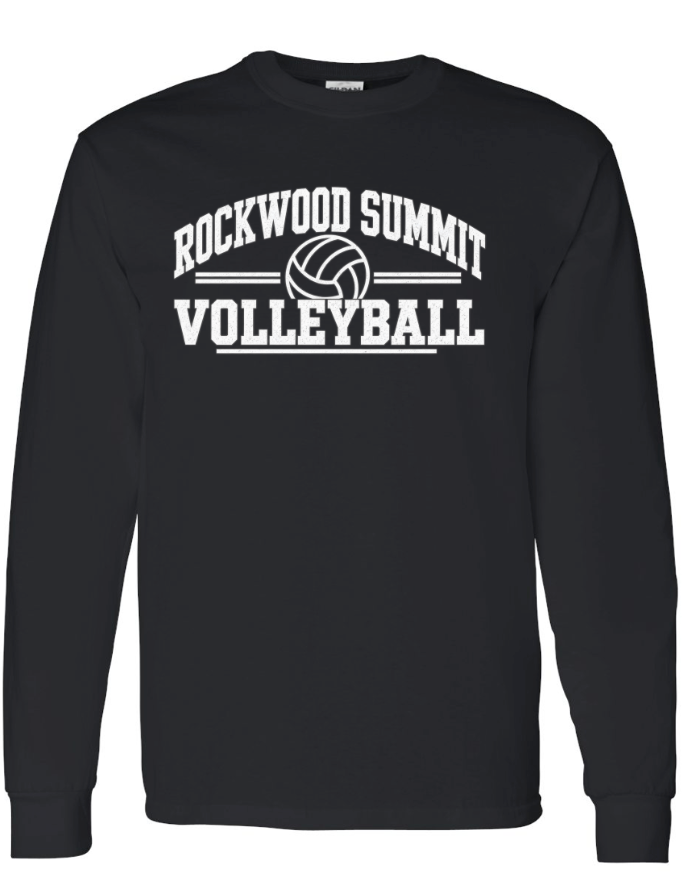 Spirit Wear - Rockwood Summit Volleyball Long Sleeve TShirt