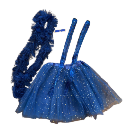 Spirit Wear Accessories - Blue Jay Boa/Skirt Bundle