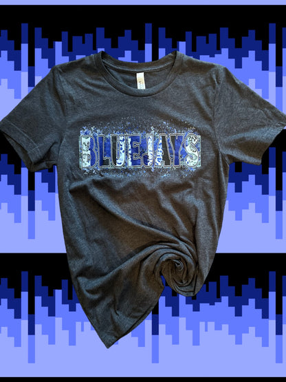 Bluejays Splatter Paint