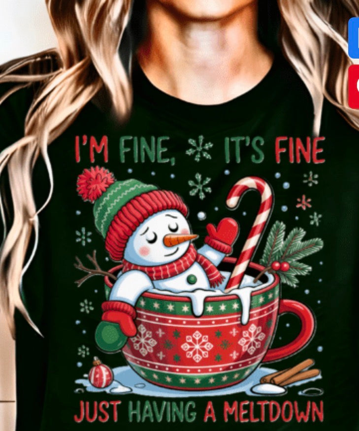 General Apparel - I’m Fine, It’s Fine T-Shirt