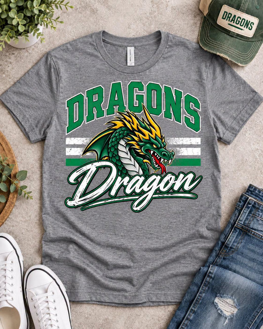 DeSoto Dragons - Dragon Pride  Design TShirt (Copy)