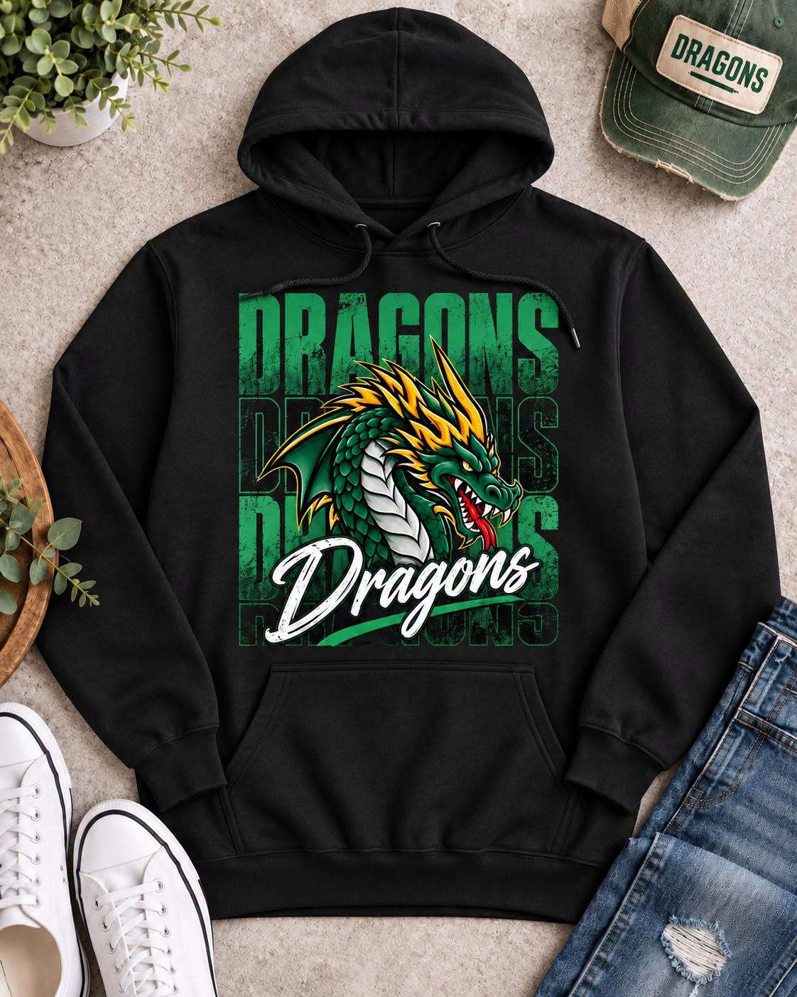 DeSoto Dragons - Dragons Hoodie