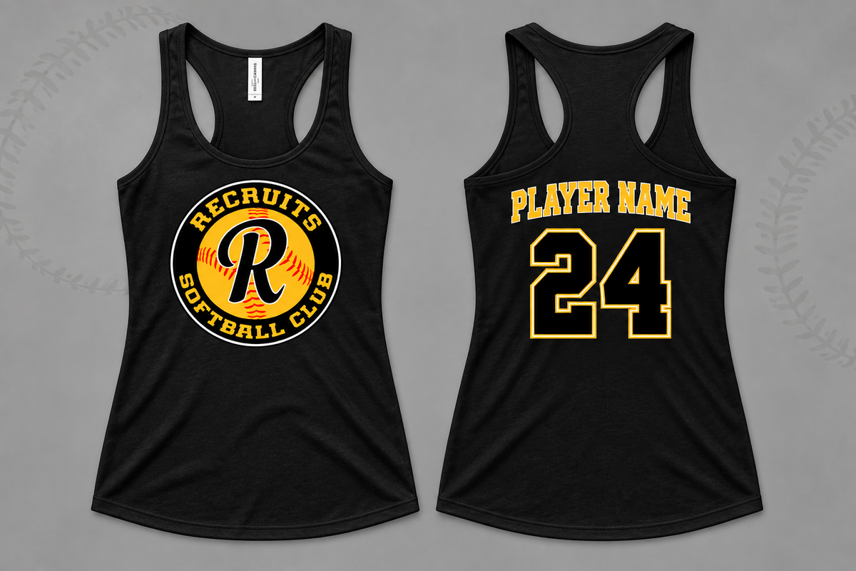 Recruits Softball Tank