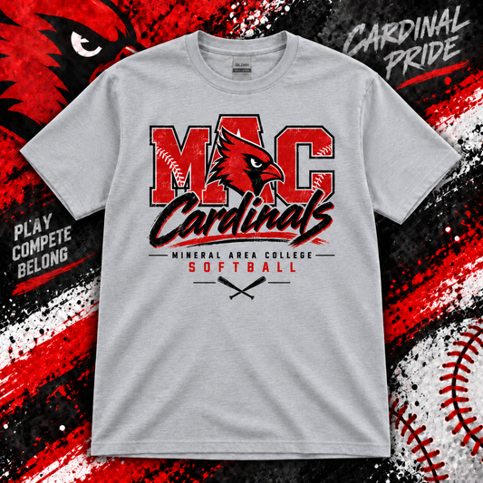 Mineral Area SB MAC Cardinals TShirt
