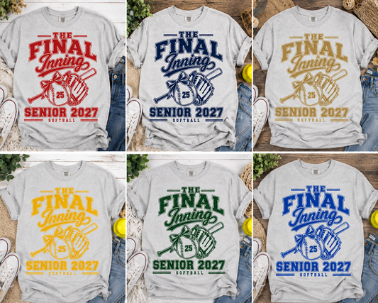 Senior Softball Personalized Tshirt