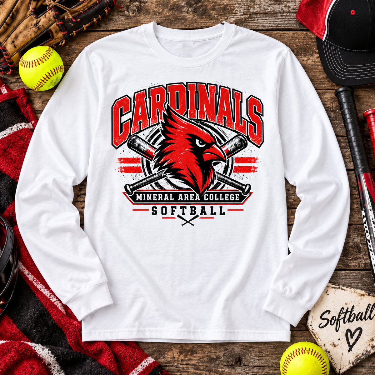 Mineral Area SB Cardinals Long Sleeve