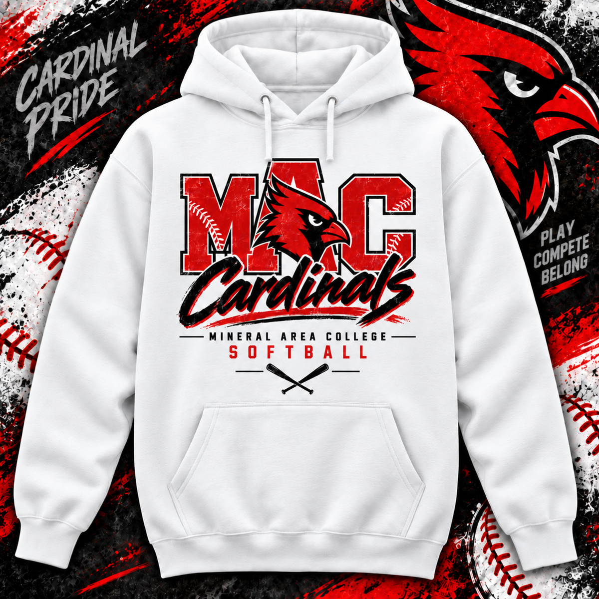 Mineral Area SB Cardinals Hoodie