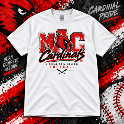 Mineral Area SB MAC Cardinals TShirt