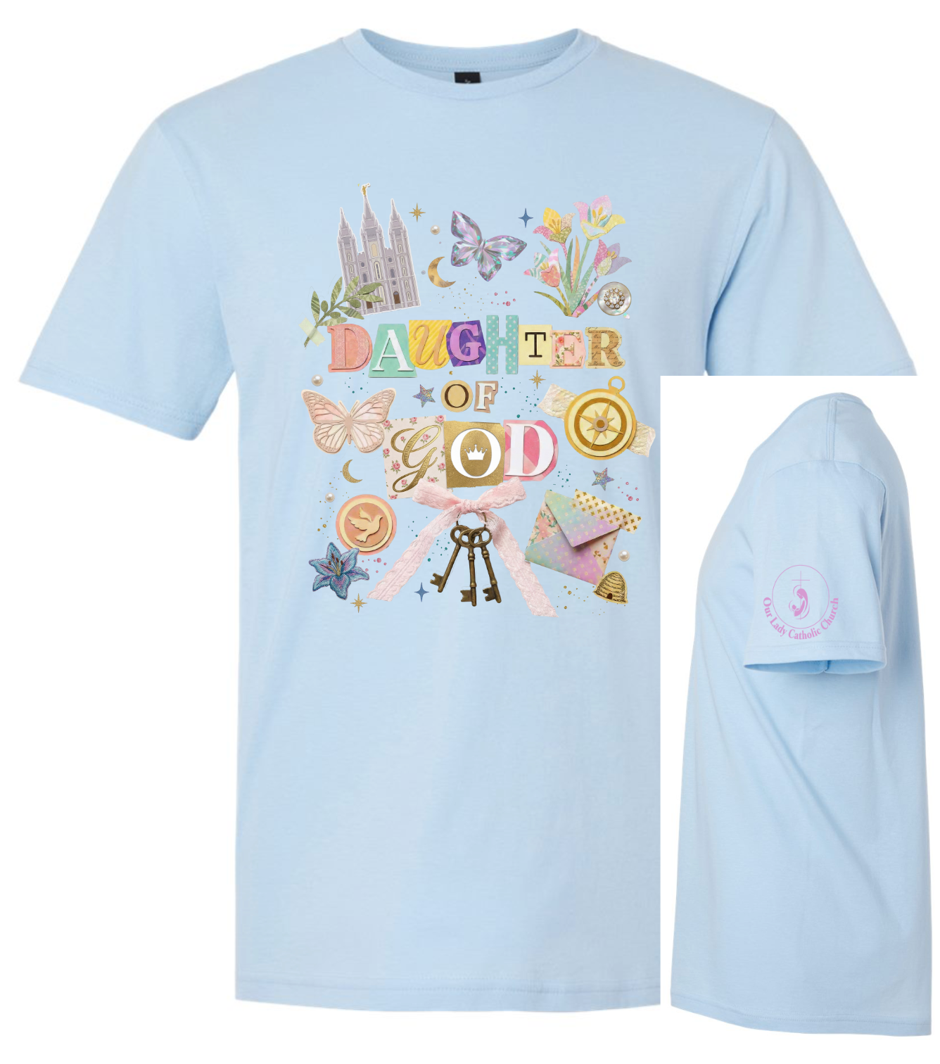 Parish Apparel - Daughter of God - Multiple Logo Designs Available