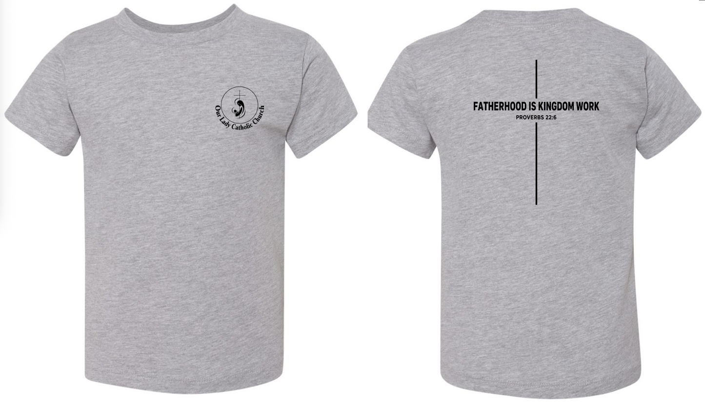 Parish Apparel - Fatherhood is Kingdom - Multiple Logo Designs Available