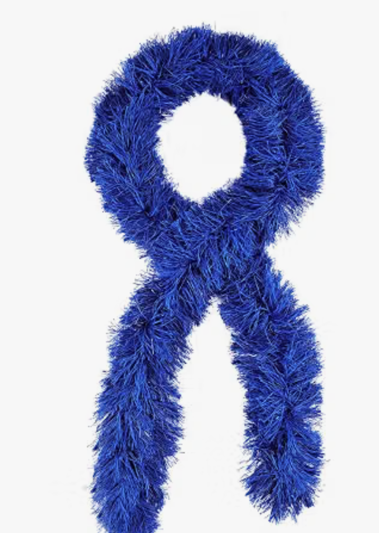 Spirit Wear Accessories - Blue Boa