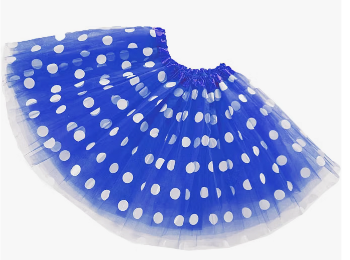 Spirit Wear Accessories - Polka Dot Skirt (One Size)