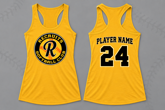 Recruits Softball Tank