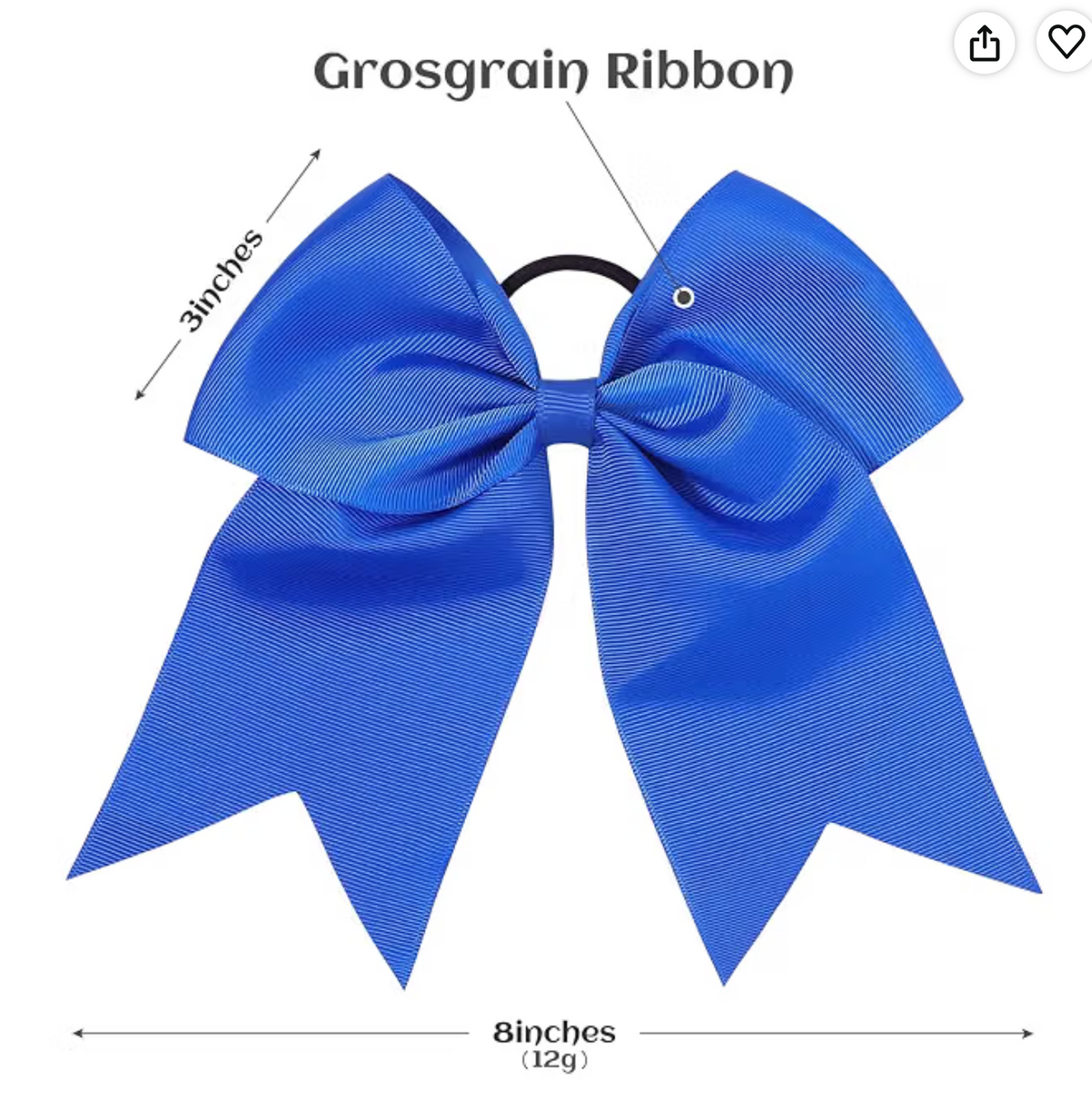 Spirit Wear Accessories - Large  Hair Bow