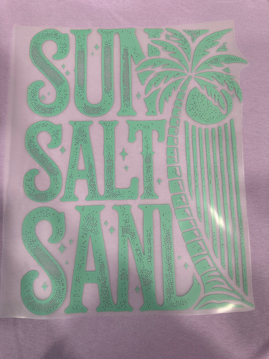 Sun Salt Sand Turquoise T-Shirt