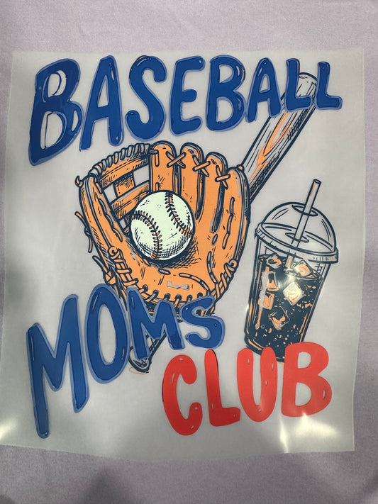 Baseball Moms Club T-Shirt